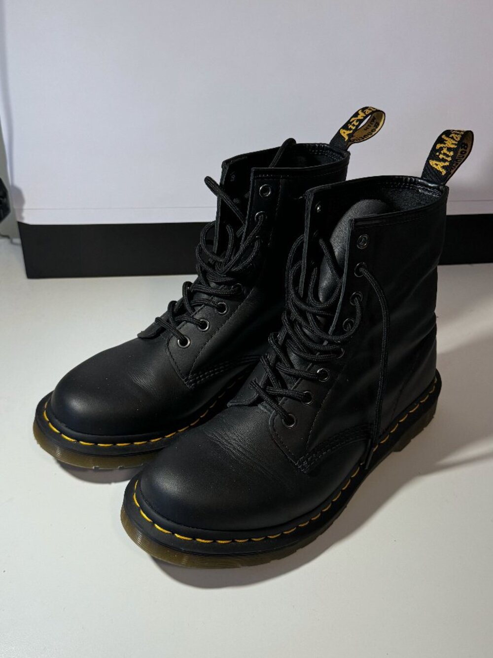 Dr. Martens 1460 Nappa Leather Lace Up Boots